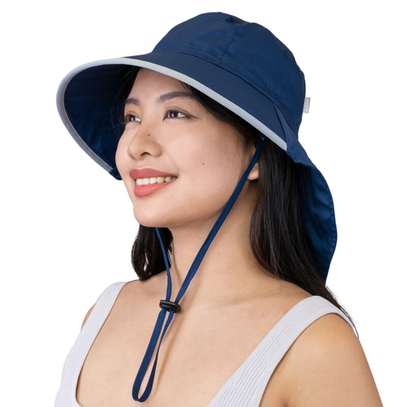 Adult Cotton Adventure Sun Hat | Navy