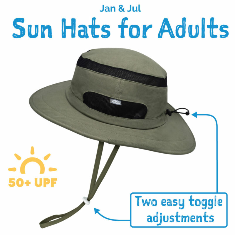 Adult Jasper Hiking Hats | Army Green