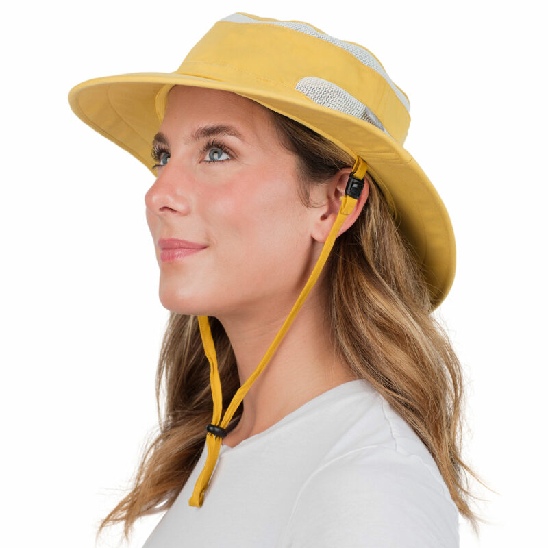 Adult Packable Hiking Hats | Yellow