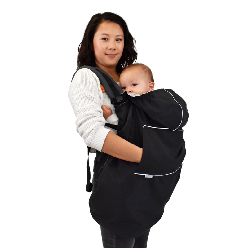 Baby Waterproof Carrier Cover, Black