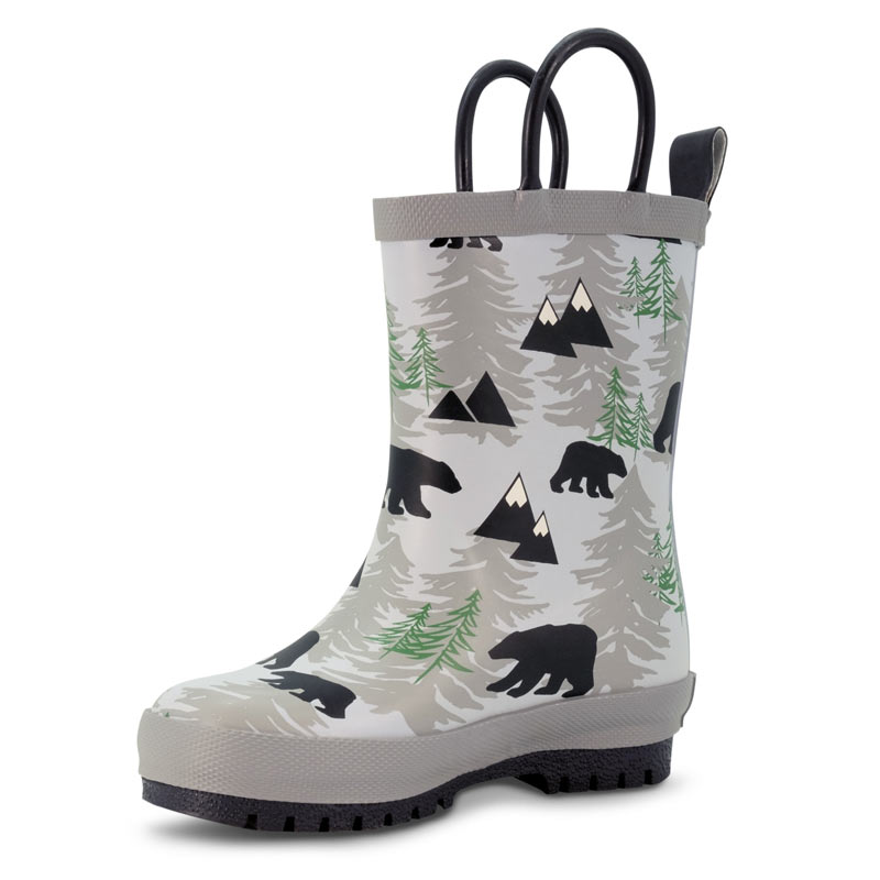 Kids white rain on sale boots