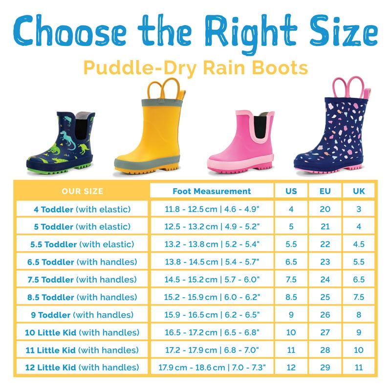 Size 5 baby rain boots online