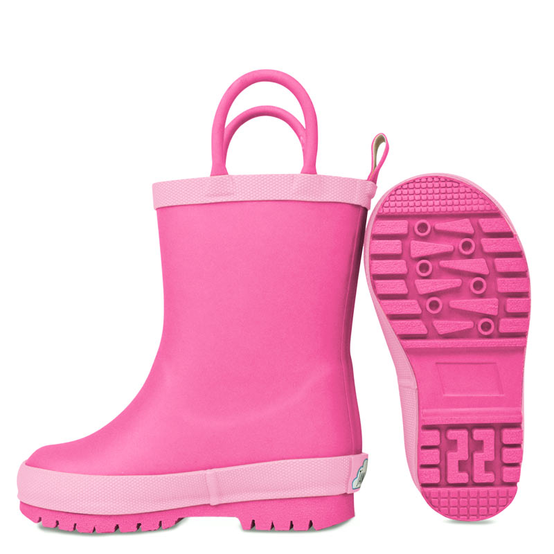 Kids Rubber Rain Boots | Watermelon Pink
