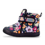 Kids Insulated Ankle Boots | Winter Flowers