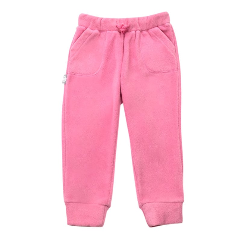 Kids Fleece Pants | Watermelon Pink, Toddler Joggers | Jan & Jul