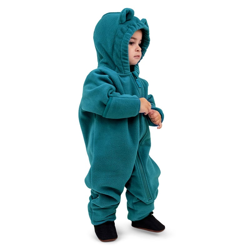 Baby Fleece Bunting Suit | Blue Spruce