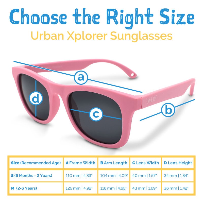 Jan & Jul lunettes de soleil polarisantes pour enfants avec verres incassables