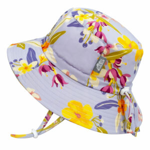 Kids Water Repellent Bucket Hats | Tropical Bloom