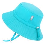 Kids Water Repellent Bucket Hats | Teal