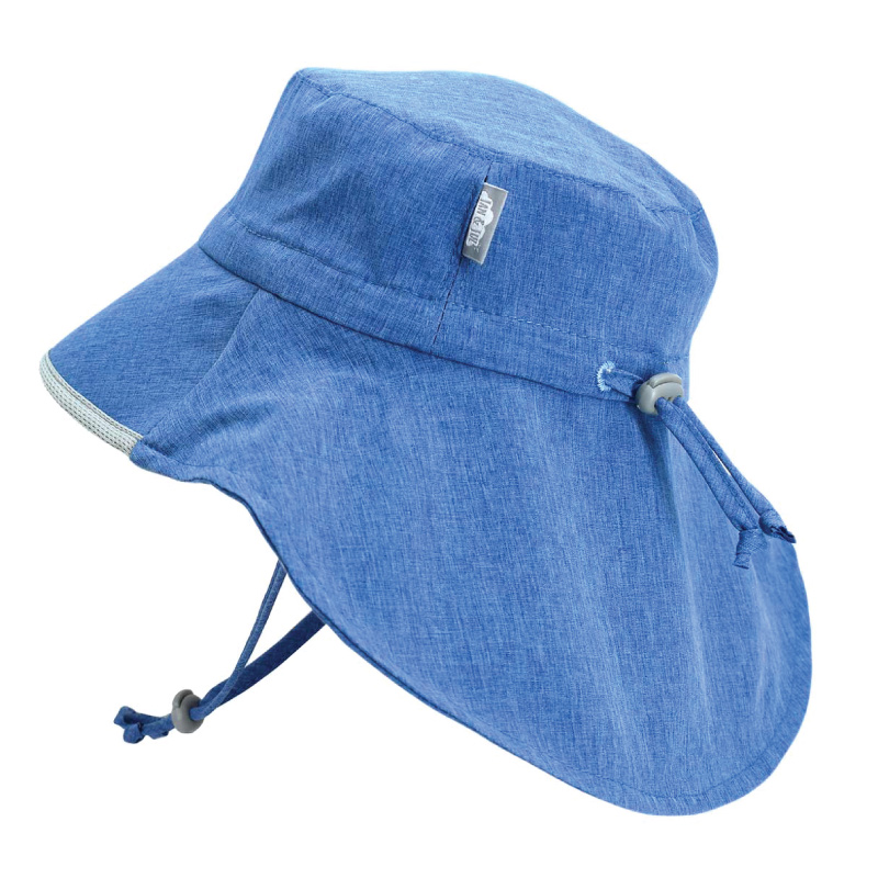 Sun-Protection for Kids Jan & Jul GRO-with-Me Aqua-Dry Sun-Hat for Baby Toddler Girls Adjustable Straps 50+ UPF