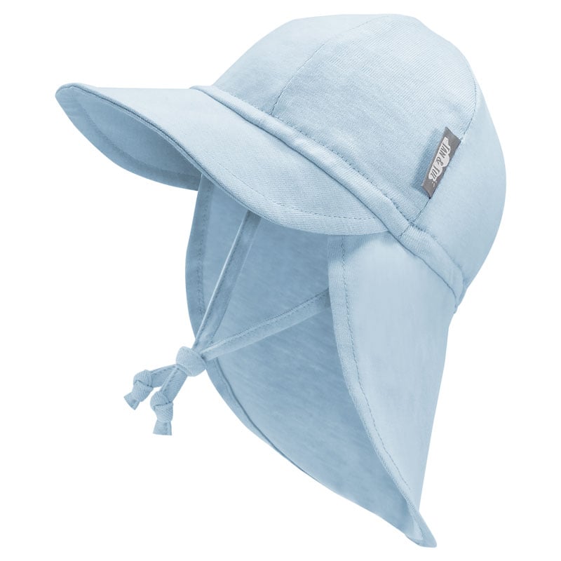 Sun Soft Baby Caps, Blue with Neck Flap