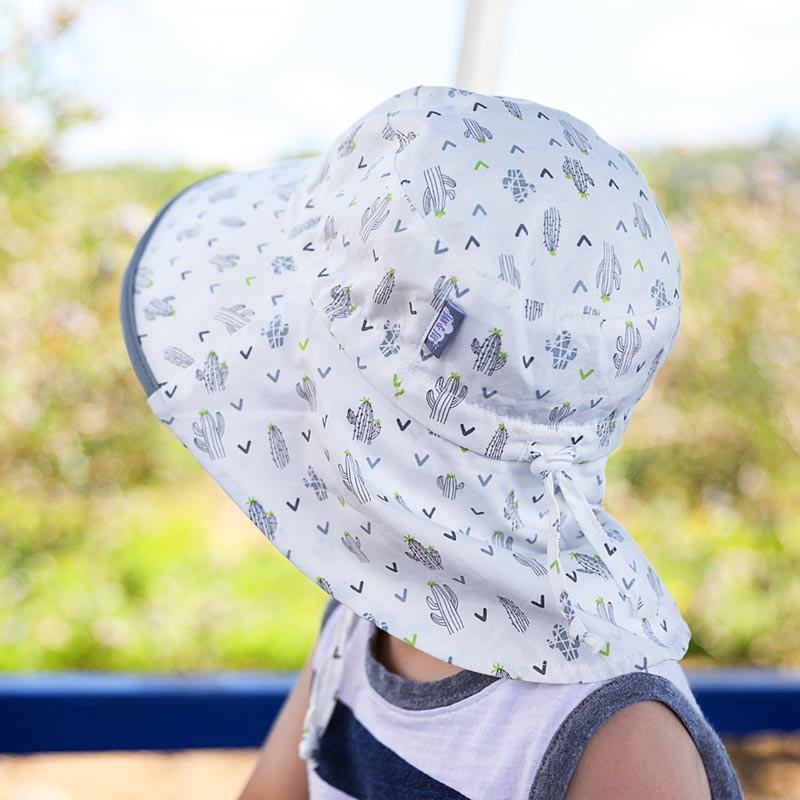 Jan & Jul Toddler Sun Hat 50+UPF Natural Cotton Protection GRO-with-Me Adjustable Straps