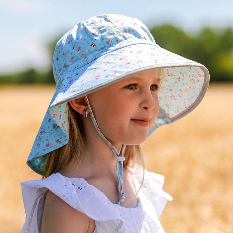 Kids Cotton Adventure Hats | Retro Rose