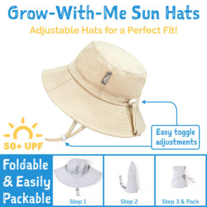 Kids Cotton Bucket Hats