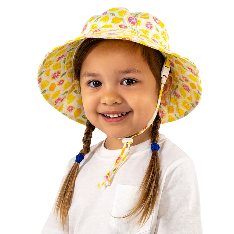 Kids Cotton Bucket Hats | Lemons