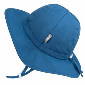 Kids Cotton Floppy Hats | Atlantic Blue