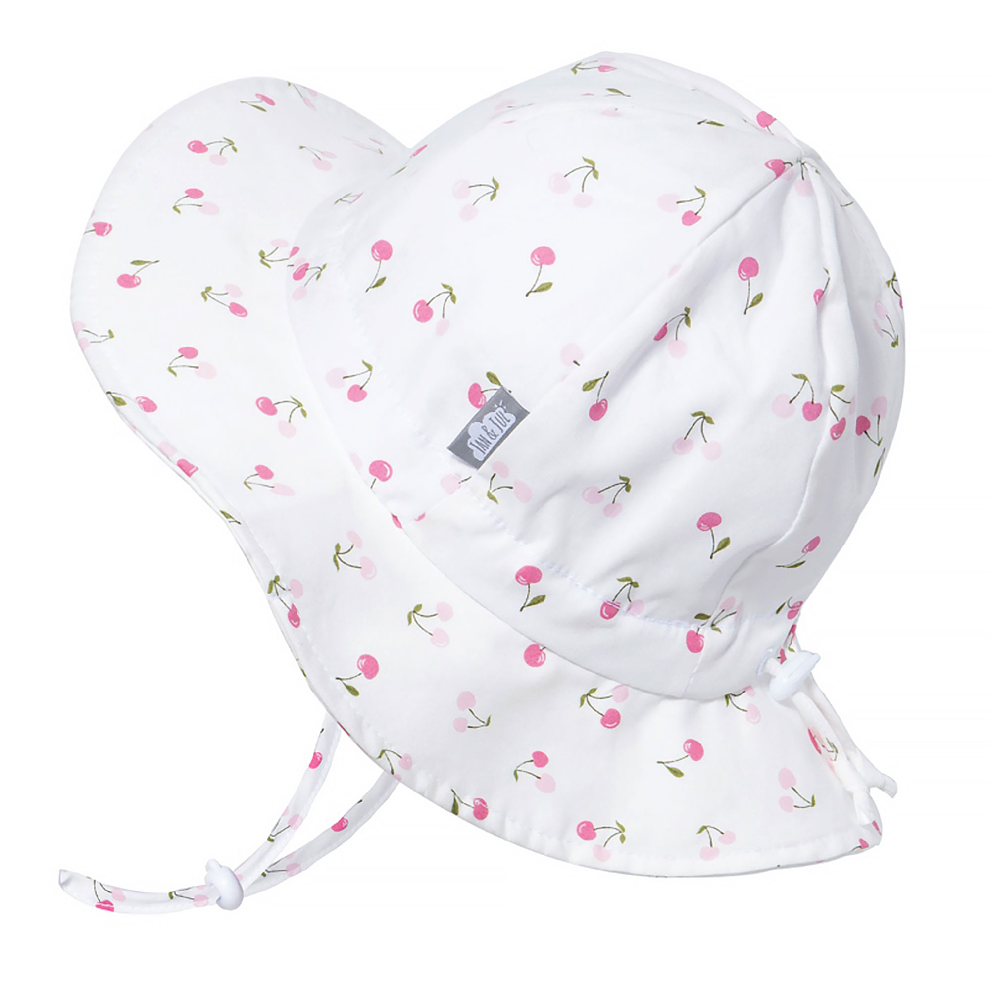 Jan & Jul Gro-With-Me Cotton Floppy Hat - Cherries Jan & Jul Gro-With-Me Cotton Floppy Hat - Cherries