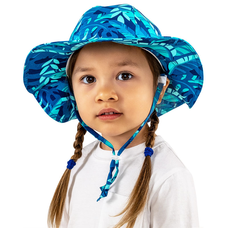Kids Cotton Floppy Hats | Cool Tropical