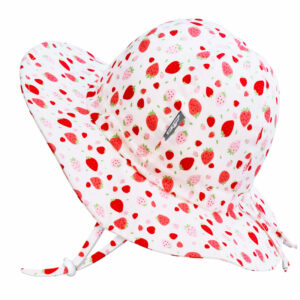 Kids Cotton Floppy Hats | Strawberry