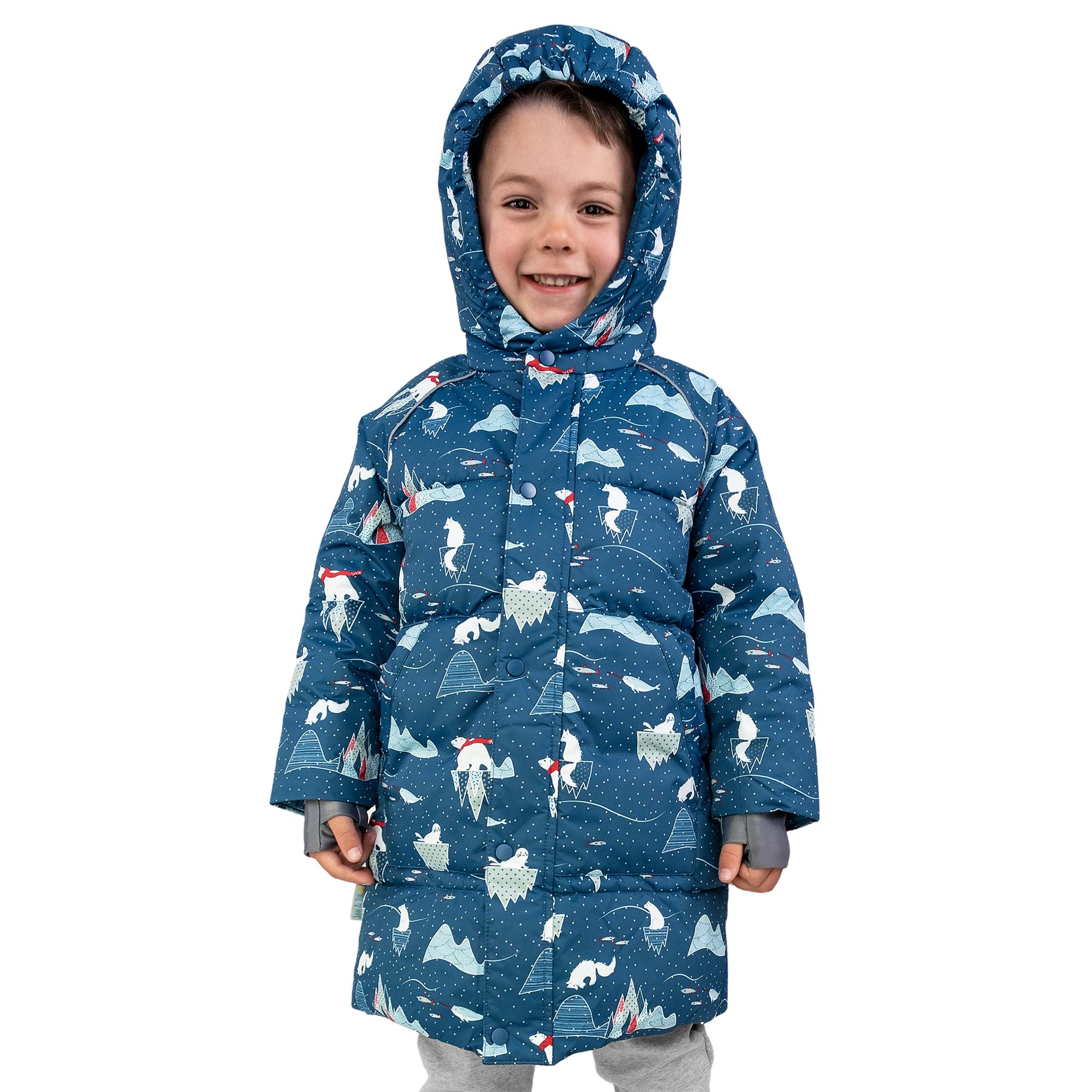 Kids Waterproof Winter Coat | Arctic Ski Jacket | Jan & Jul