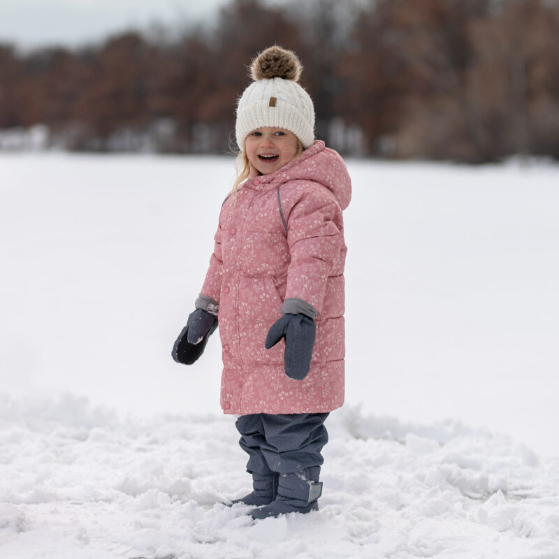 Kids Waterproof Winter Coat | Prairie Flowers