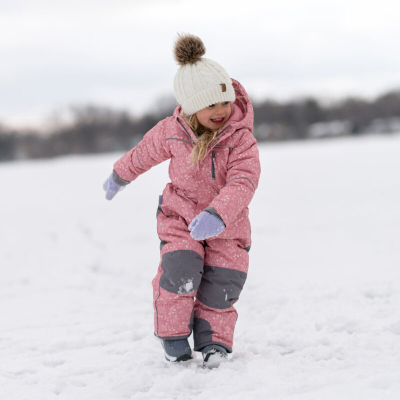 Kids Waterproof Snowsuit | Prairie Flowers