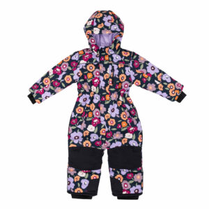 Kids Waterproof Snowsuit | Winter Flowers