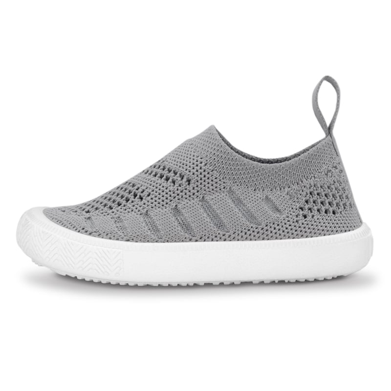 Kids Breeze Slip On Shoes | Grey | Jan & Jul