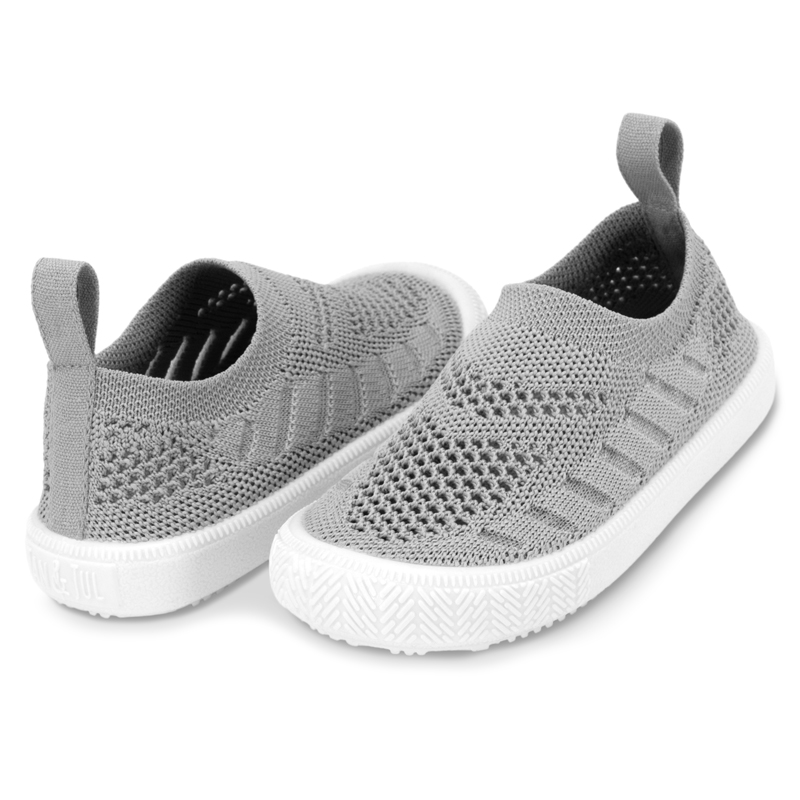 Kids Breeze Flow Knit Shoes | Grey