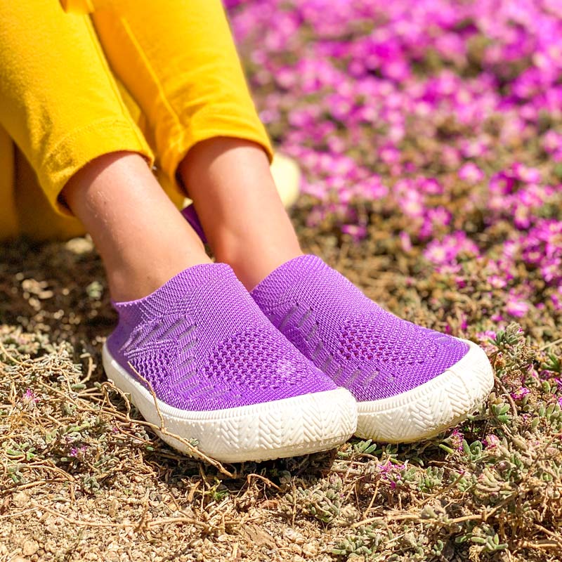 Kids Breeze Flow Knit Shoes | Purple Popsicle