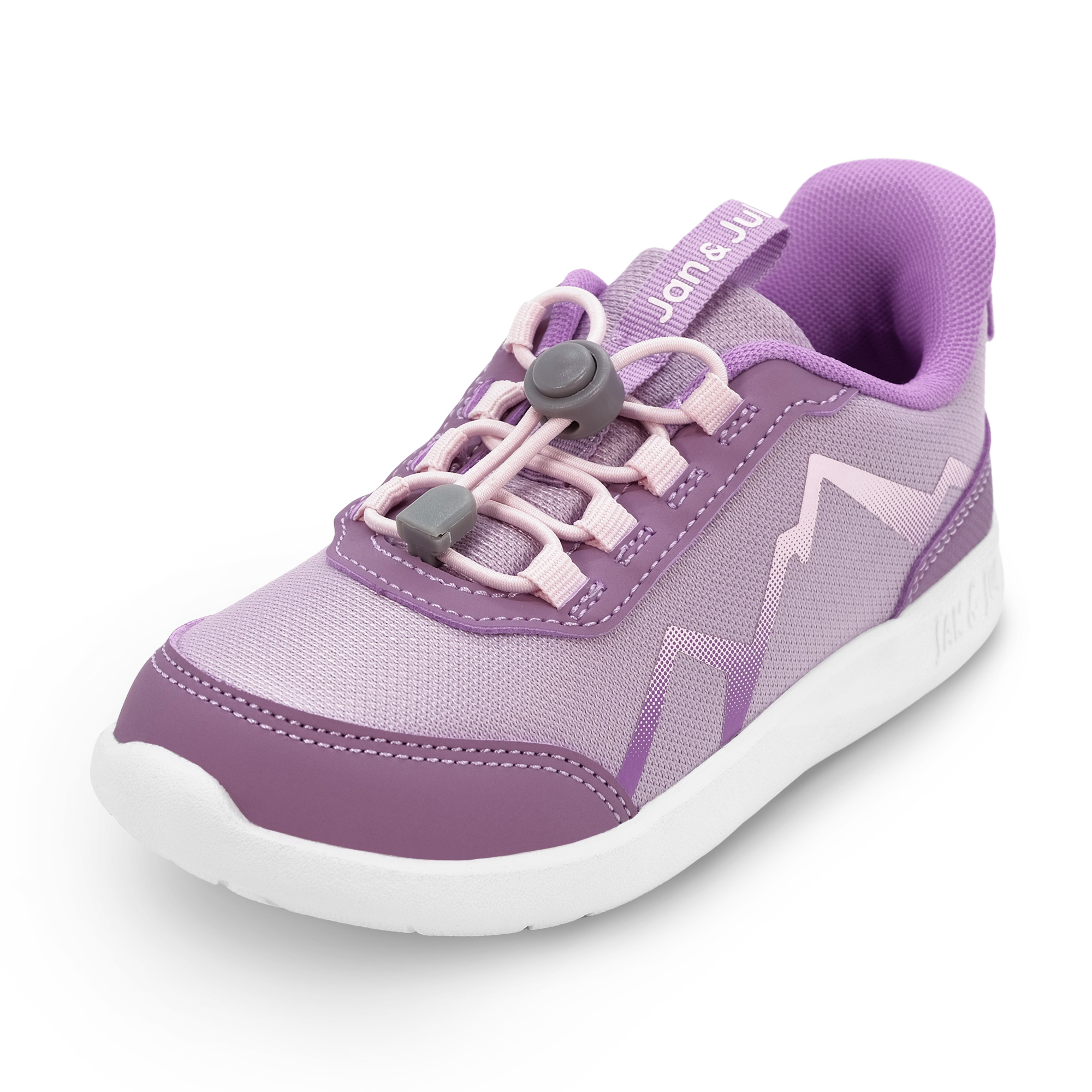 Jan & Jul Kids Lite Mountain Sneakers in Purple and Navy, barefoot shoe