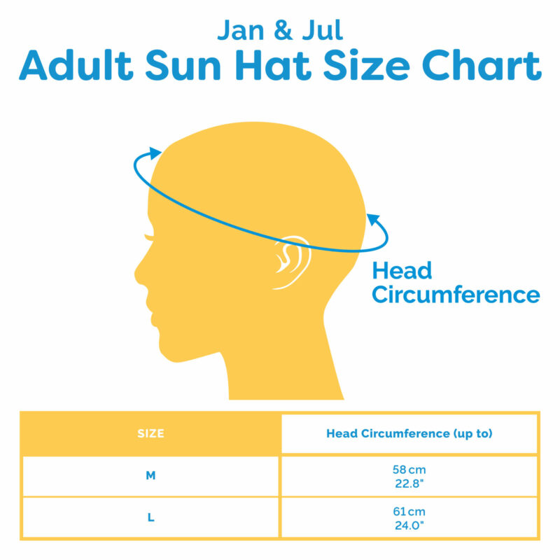 Adult Sun Hats Size Chart