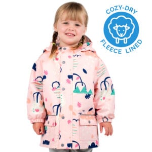 Kids Fleece Lined Rain Jackets | Dreamscape