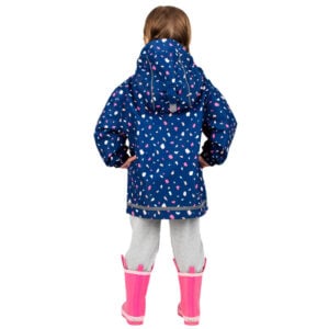 Kids Fleece Lined Rain Jackets | Terrazzo