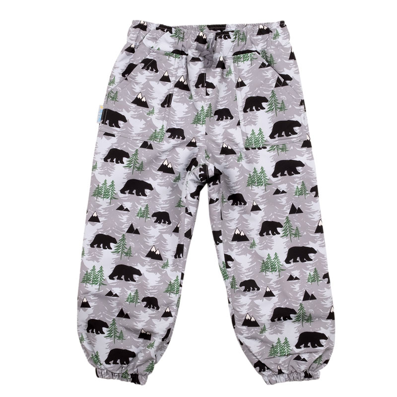 Kids Single Layer Rain Pants | Bear