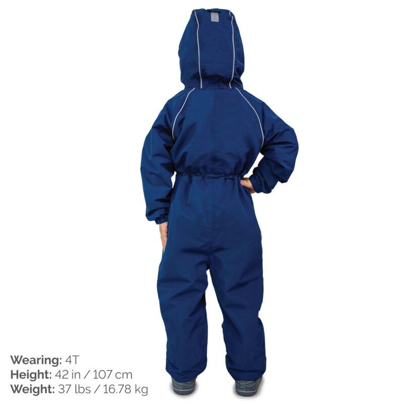 Kids Fleece Lined Rain Suits | Nebula Blue