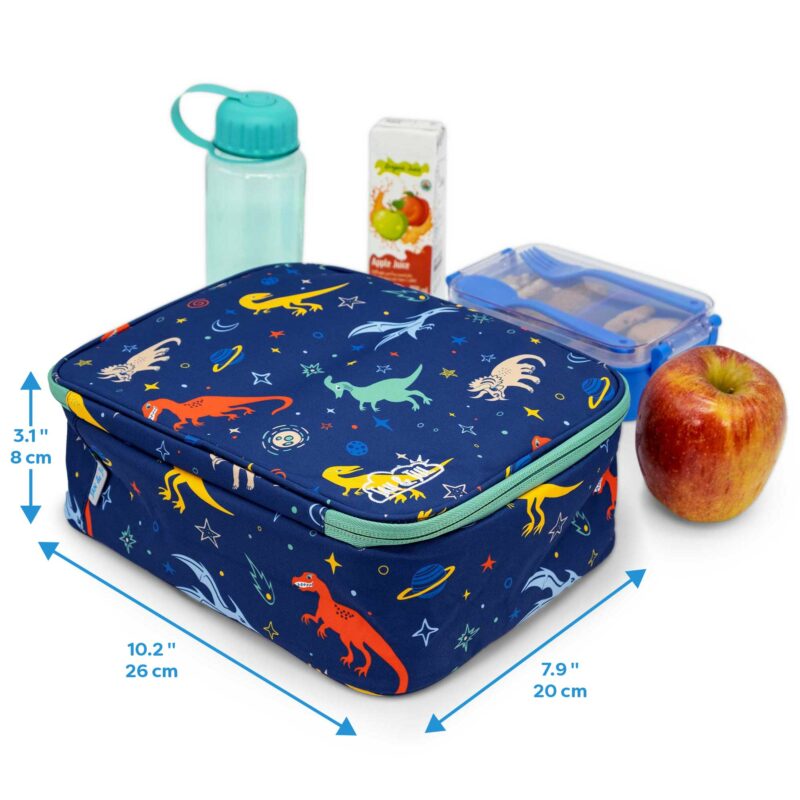 Kids Lunch Bags | Space Dinos